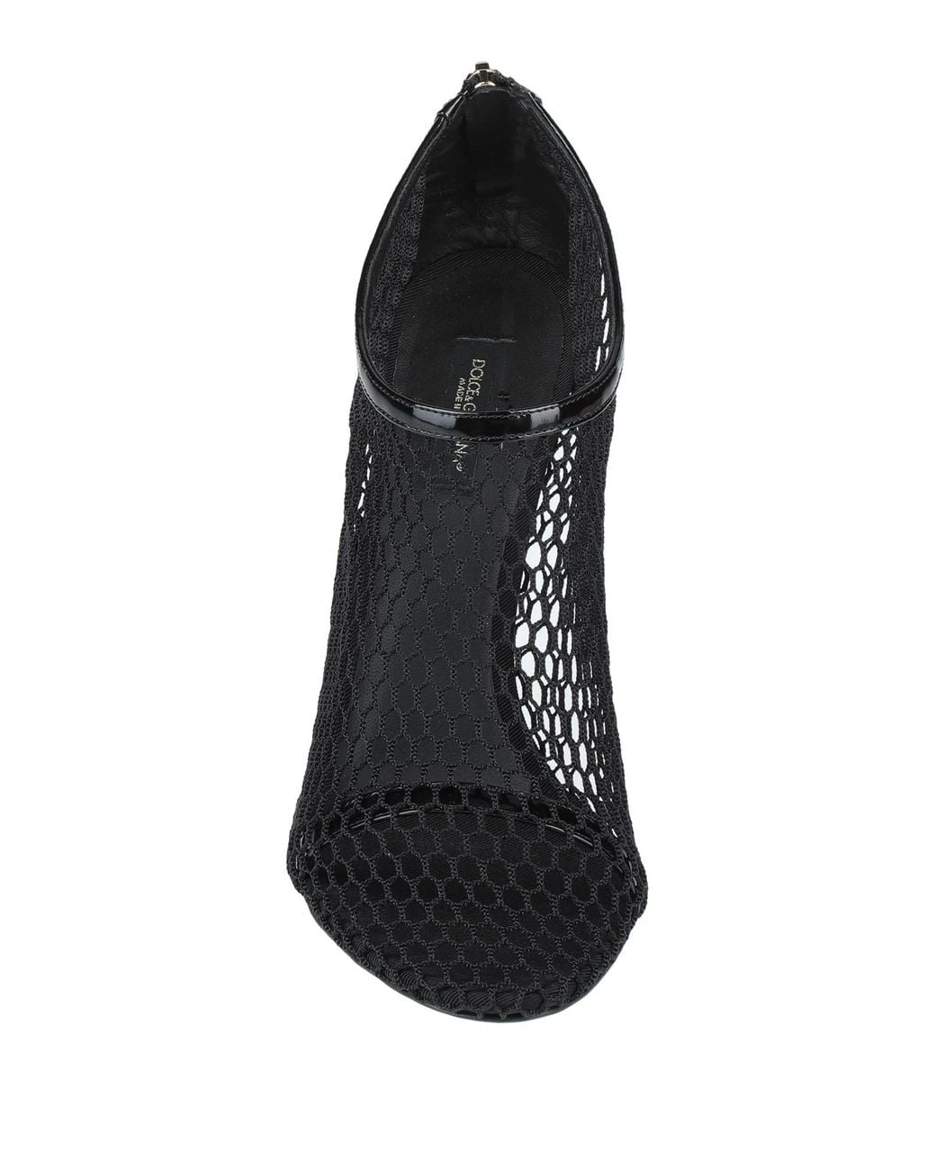 Dolce & Gabbana Black Solid-Colored Ankle Boots