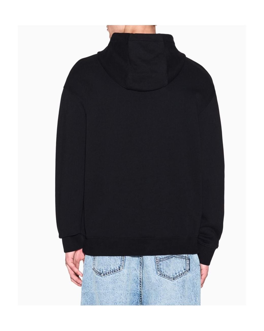 ARMANI EXCHANGE Blue Pocket Zip Sweatshirt for men