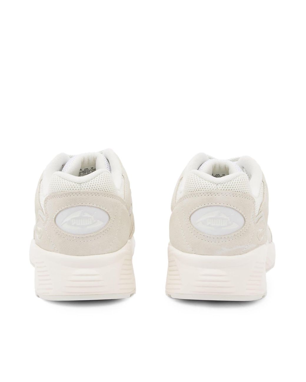 PUMA White Prevail Premium Sneakers for men