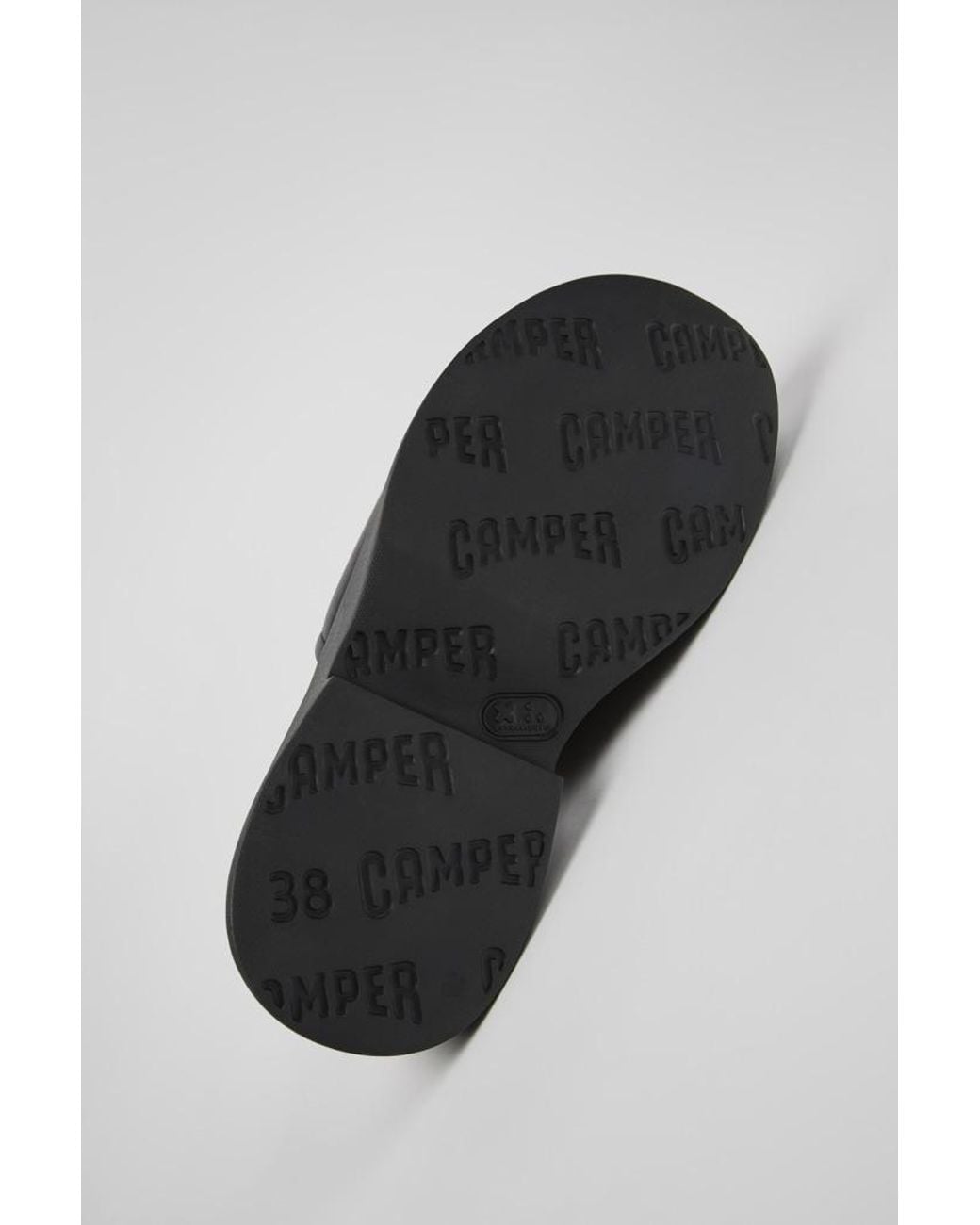 Camper Black Tasha Leather Sandals