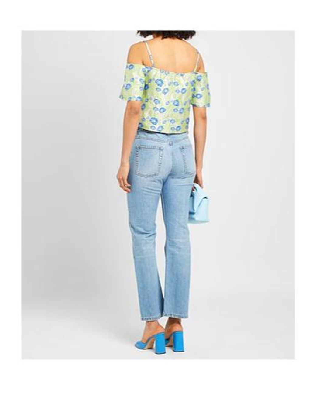 Ganni Blue Top