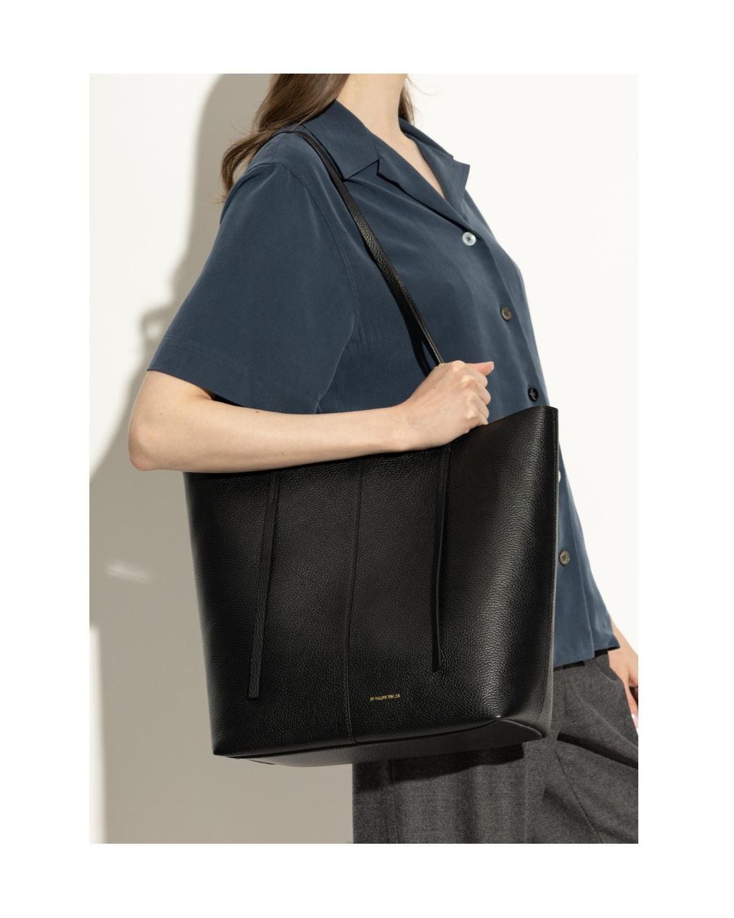 By Malene Birger Black Abilso Tote Bag