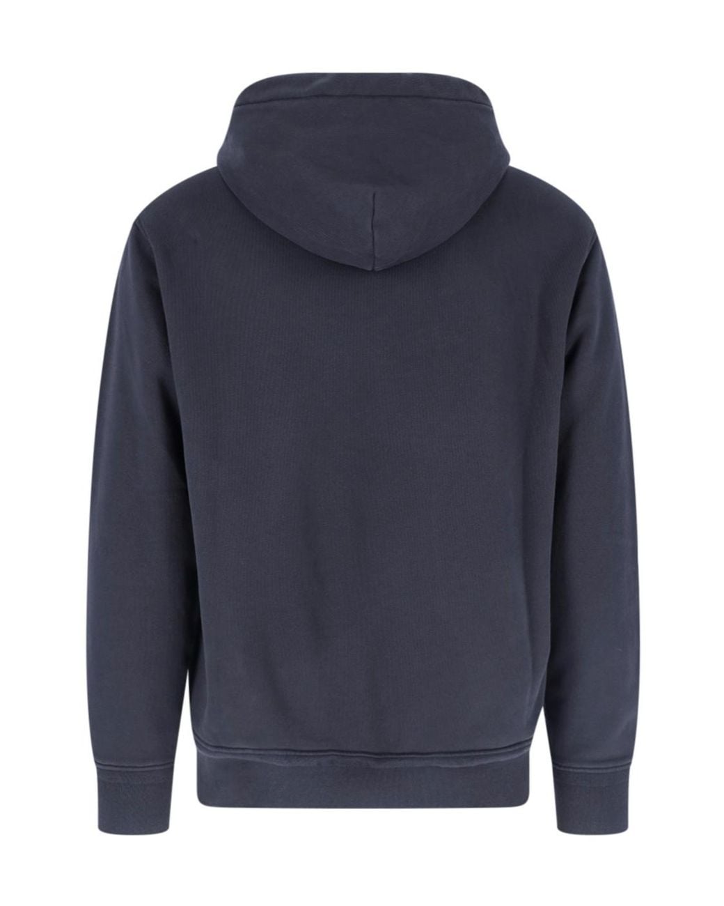 C P Company Black Logo Hoodie for men