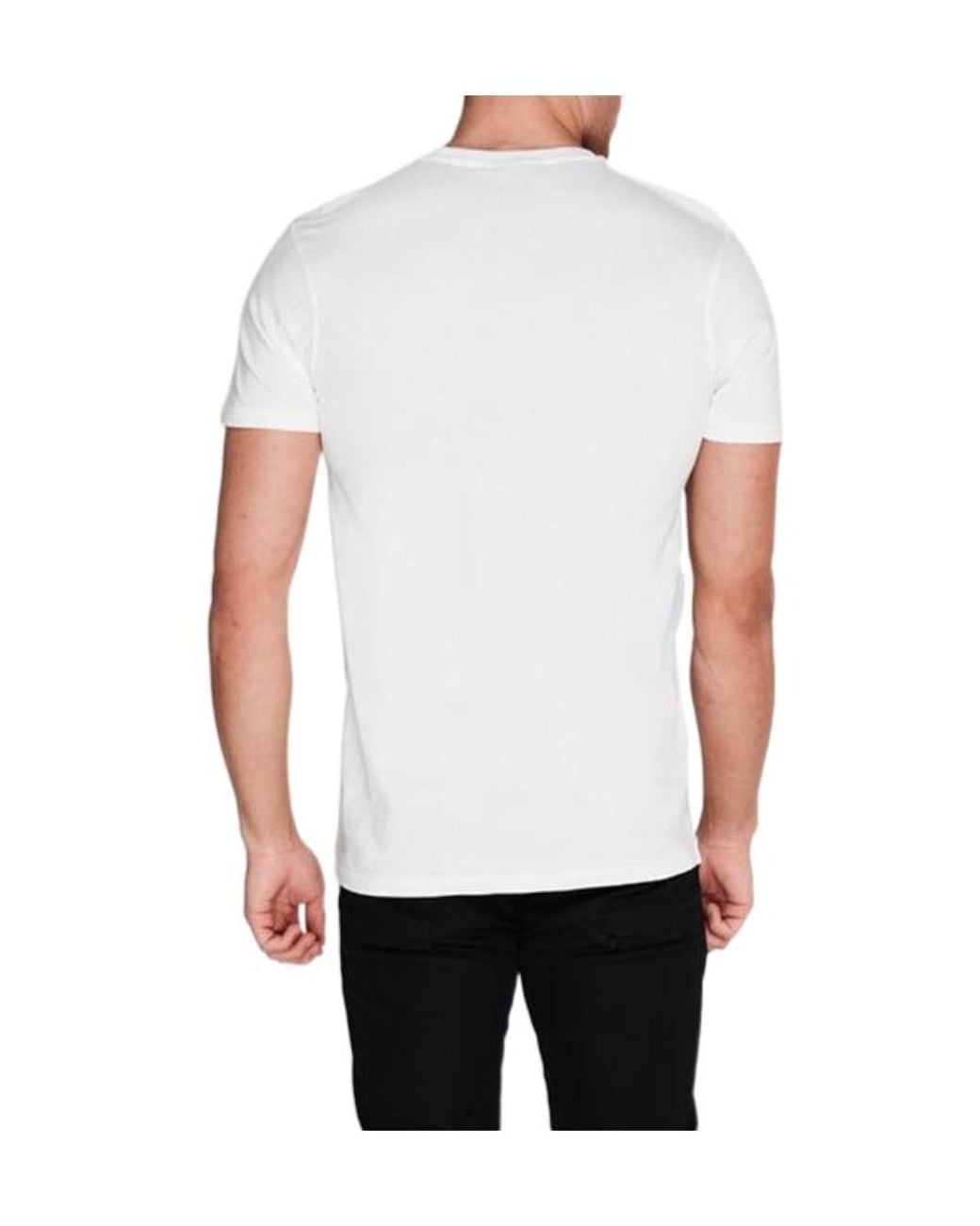 Paul Smith White Crew Neck Short-Sleeve T-Shirt for men