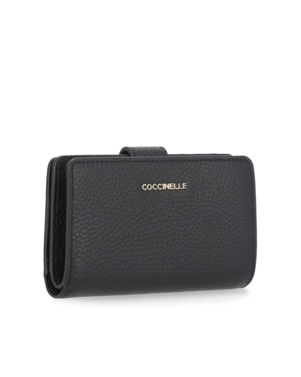 Coccinelle Black Logo-Lettering Wallet