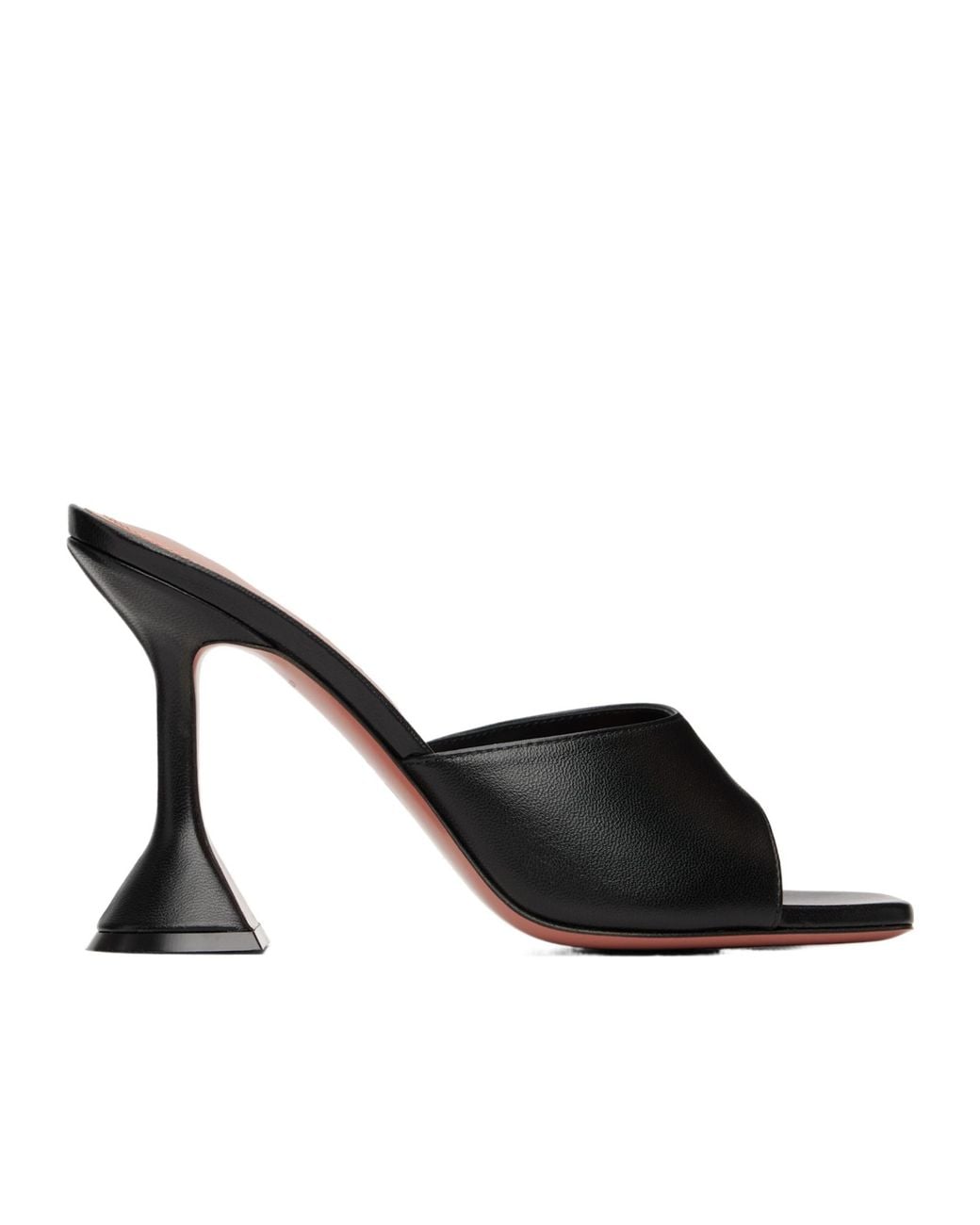AMINA MUADDI Black Lupita 95 High-Heeled Sandals
