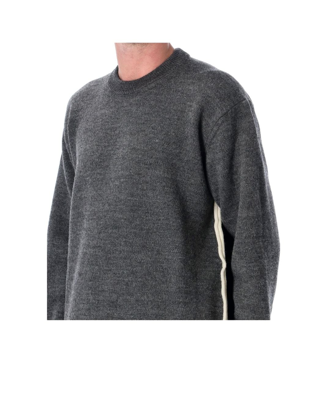 Comme des Garçons Gray Comme Des Garçons Homme Long Sleeved Jumper for men