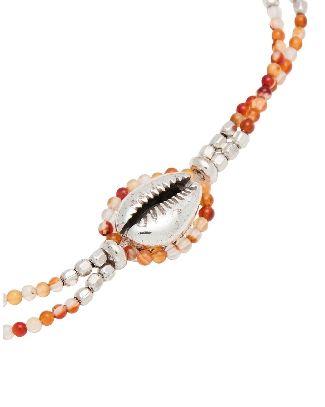 Isabel Marant Orange Beaded Bracelet