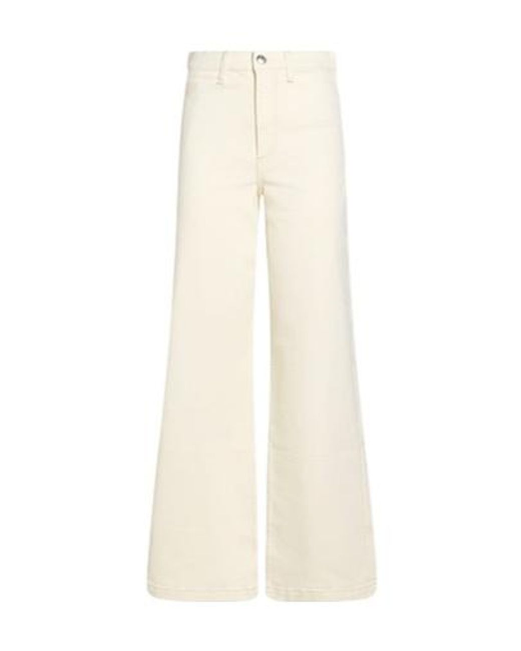 Rag & Bone White Loose Jeans