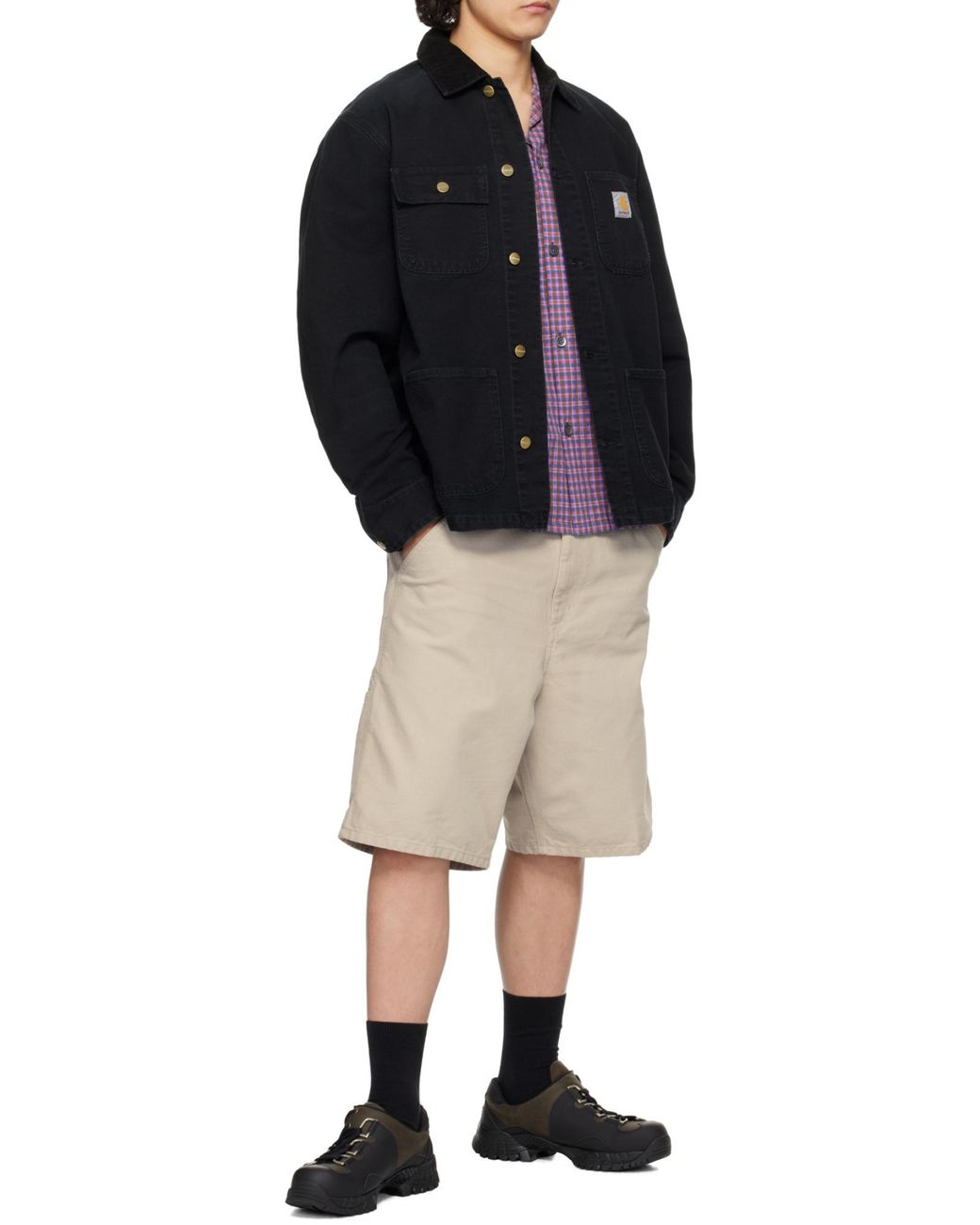 Carhartt Black "Michigan Coat" Jacket for men