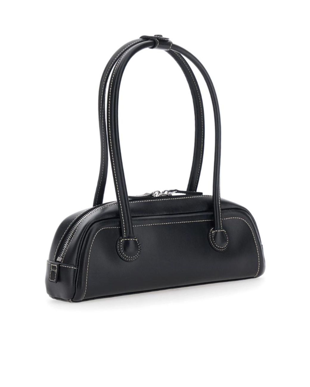 MARGE SHERWOOD Black Soft Boston Mini Shoulder Bag