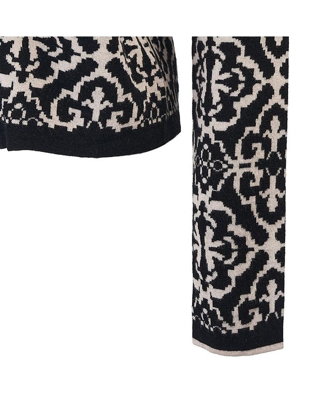 Max Mara Black Round-Collar And Long-Sleeved Sweater