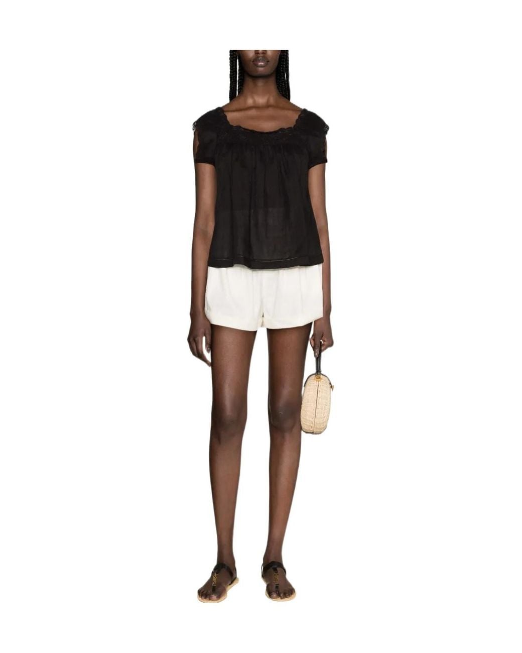 Doen Black Aphra Blouse