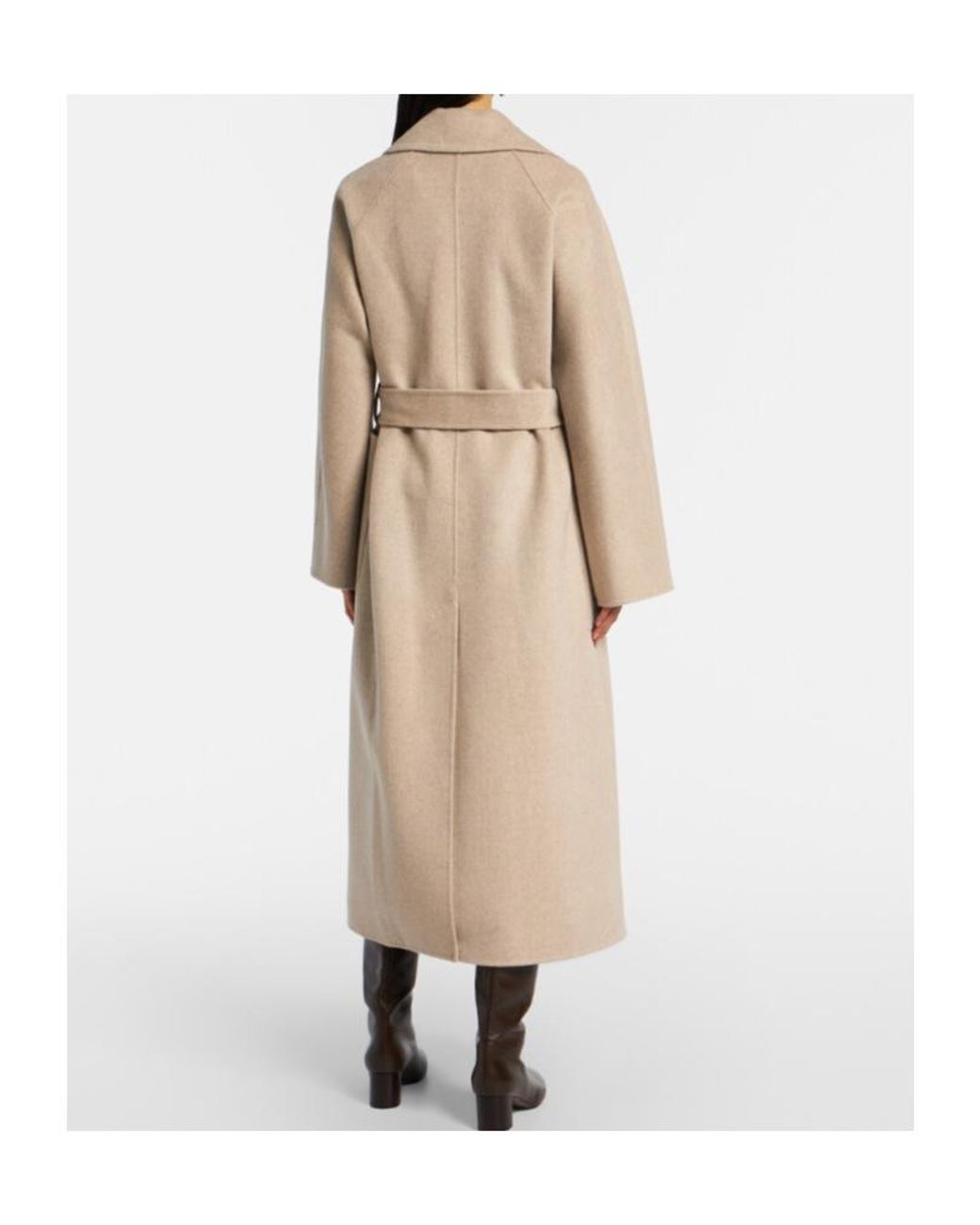 Joseph Natural Spencer Wool And Cashmere Coat