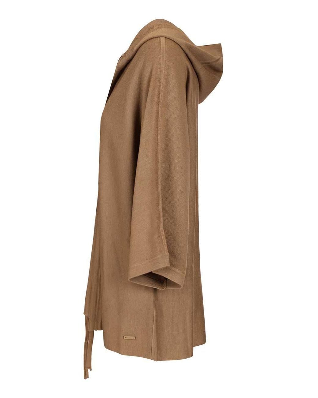 Max Mara Brown Aster Open Front Cardigan