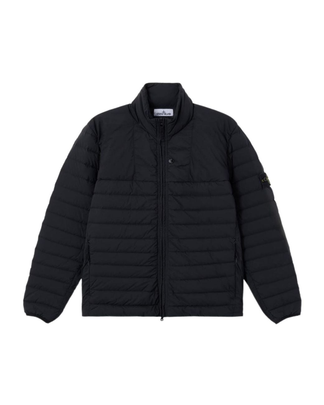 Stone Island Blue Seamless Tunnel Down Jacket for men