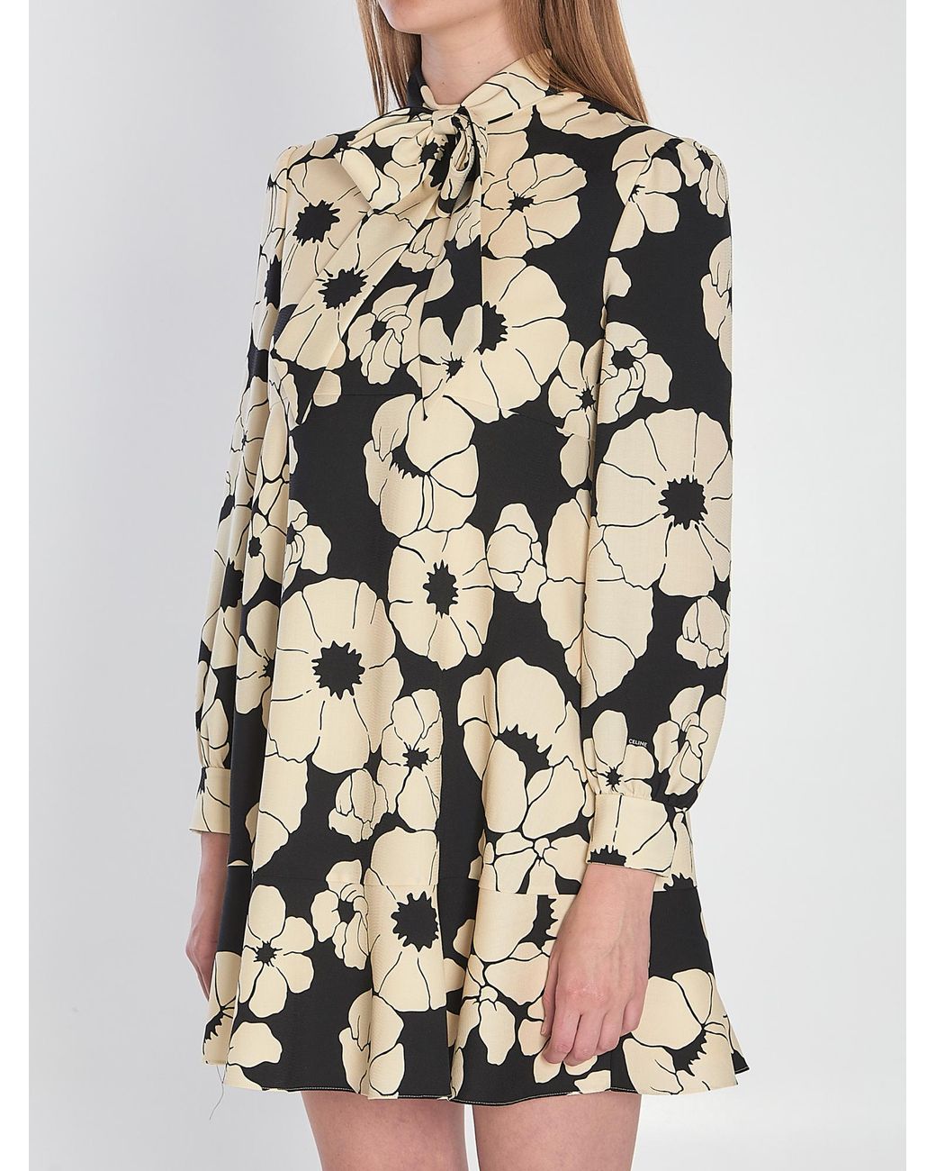 Céline White Skater Mini Dress