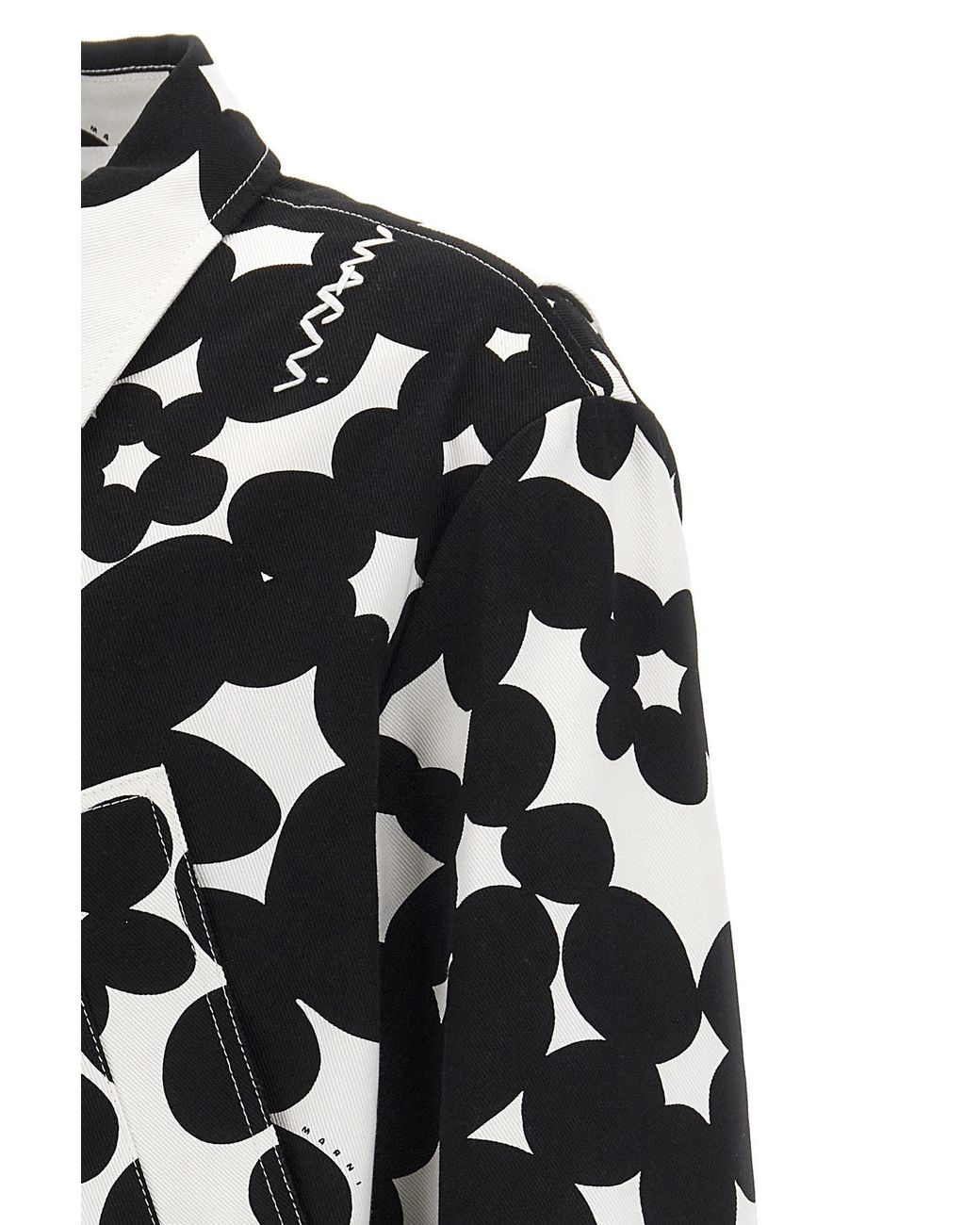 Marni Black 'Dillies' Jacket