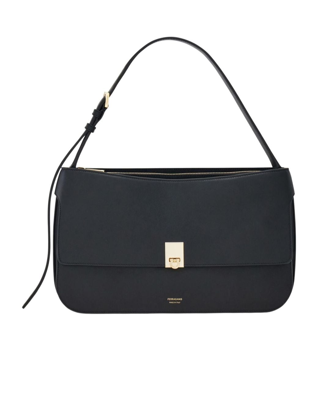 Ferragamo Black Cara Shoulder Bag