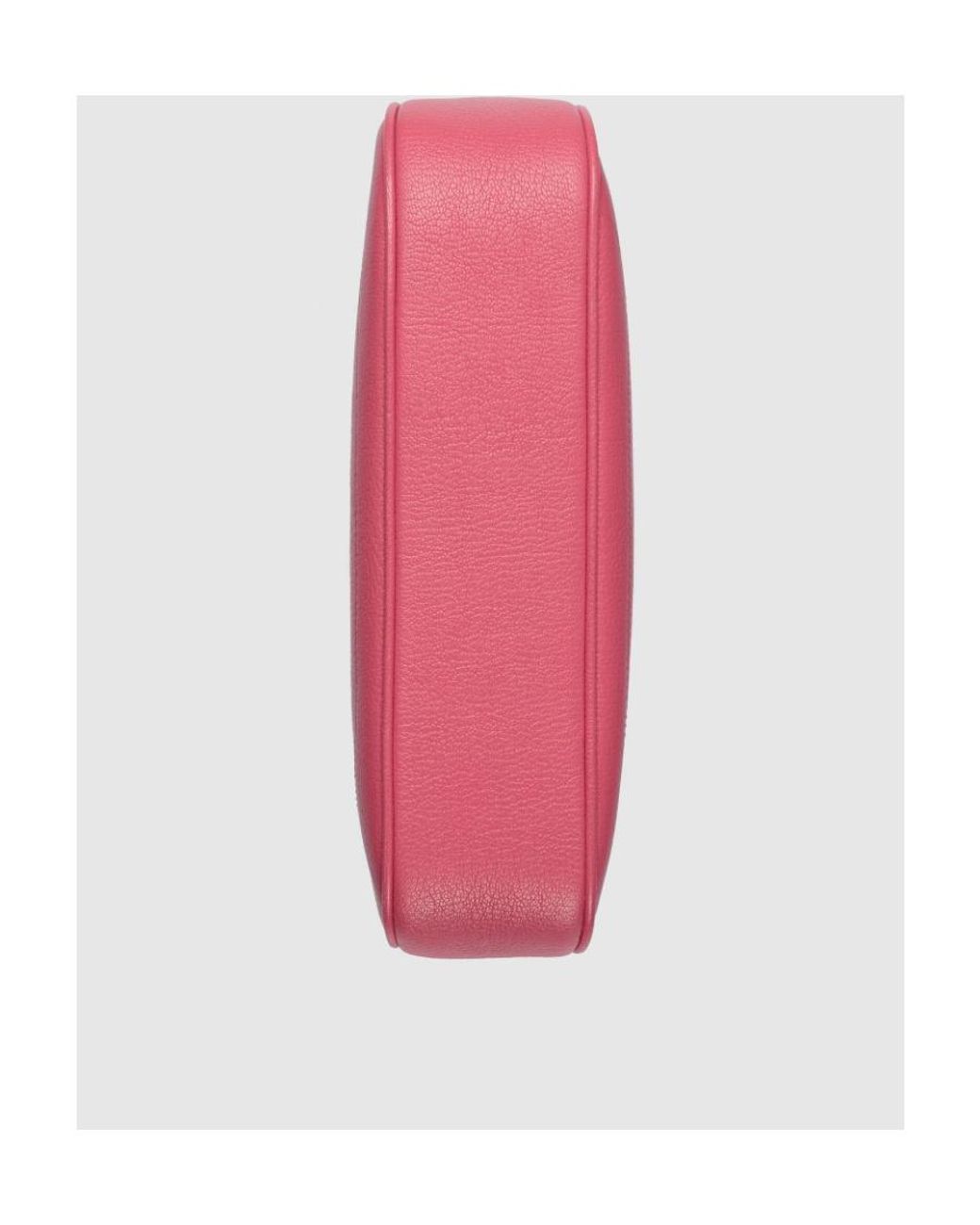 Gucci Pink Logo Plaque Small Aphrodite Shoulder Bag