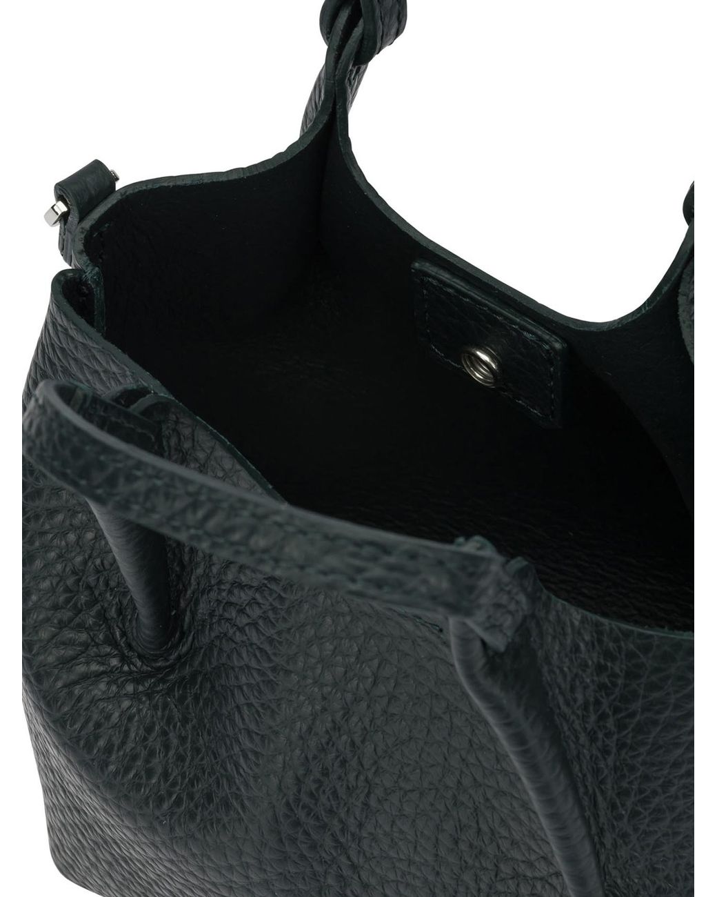 Gianni Chiarini Black Dua Top Handle Tote Bag