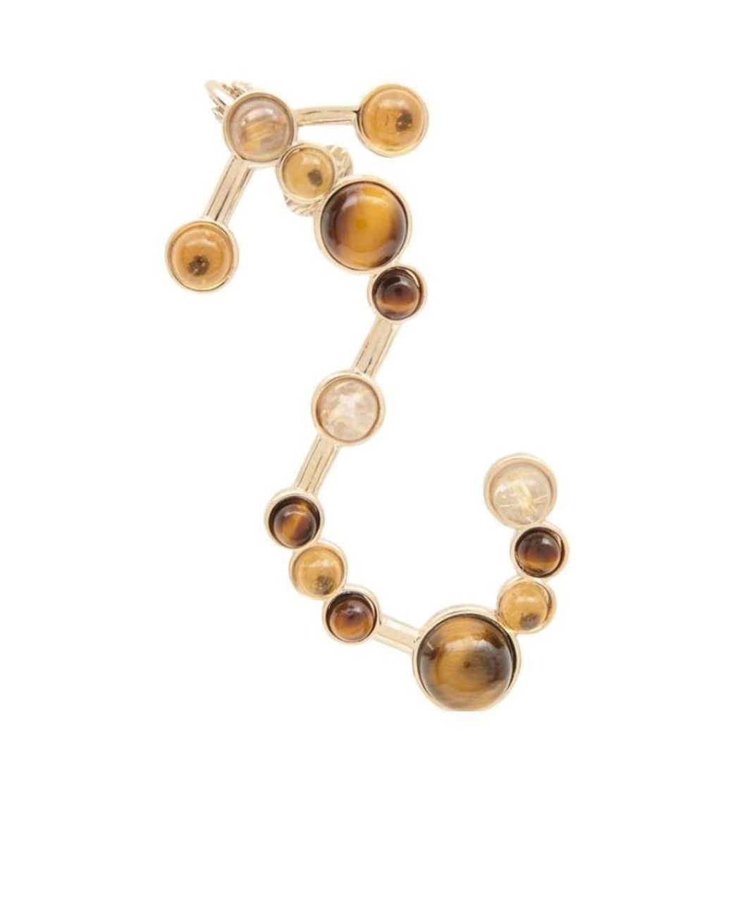 Chloé Metallic Scorpio Earrings