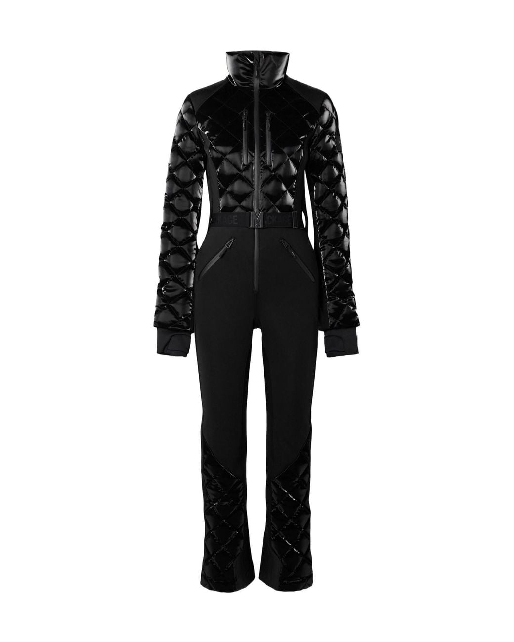 Mackage Black High-Necked Bodysuit
