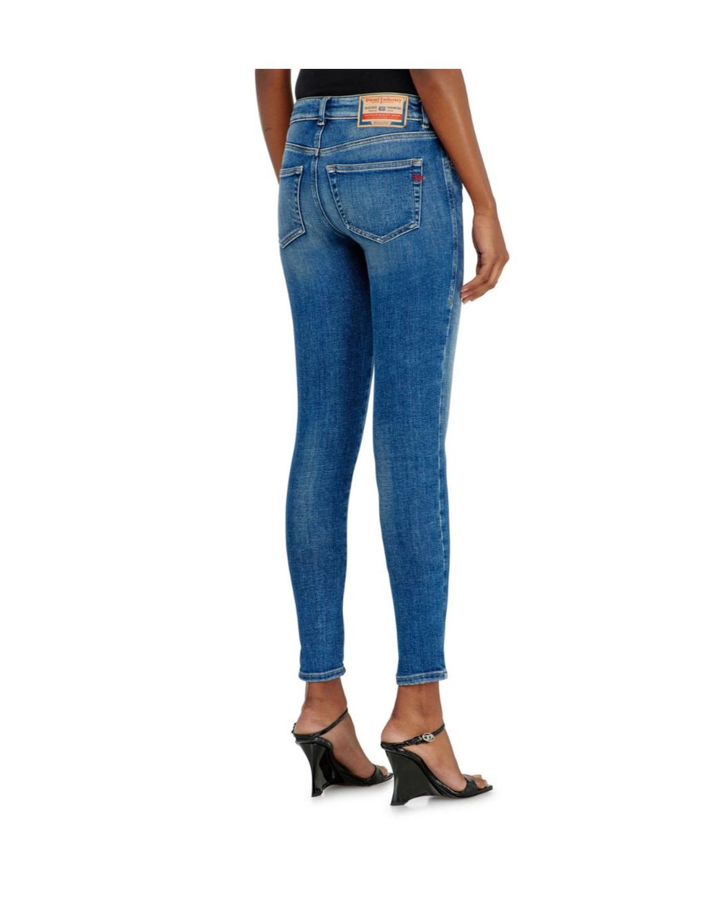 DIESEL Blue 2017-Slandy Skinny L32 Jeans