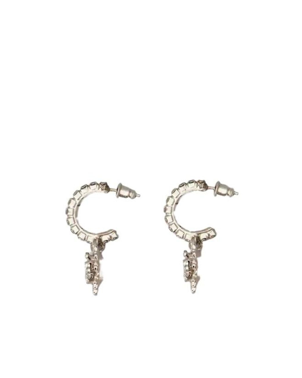 Roger Vivier Metallic Efflorescence Earrings
