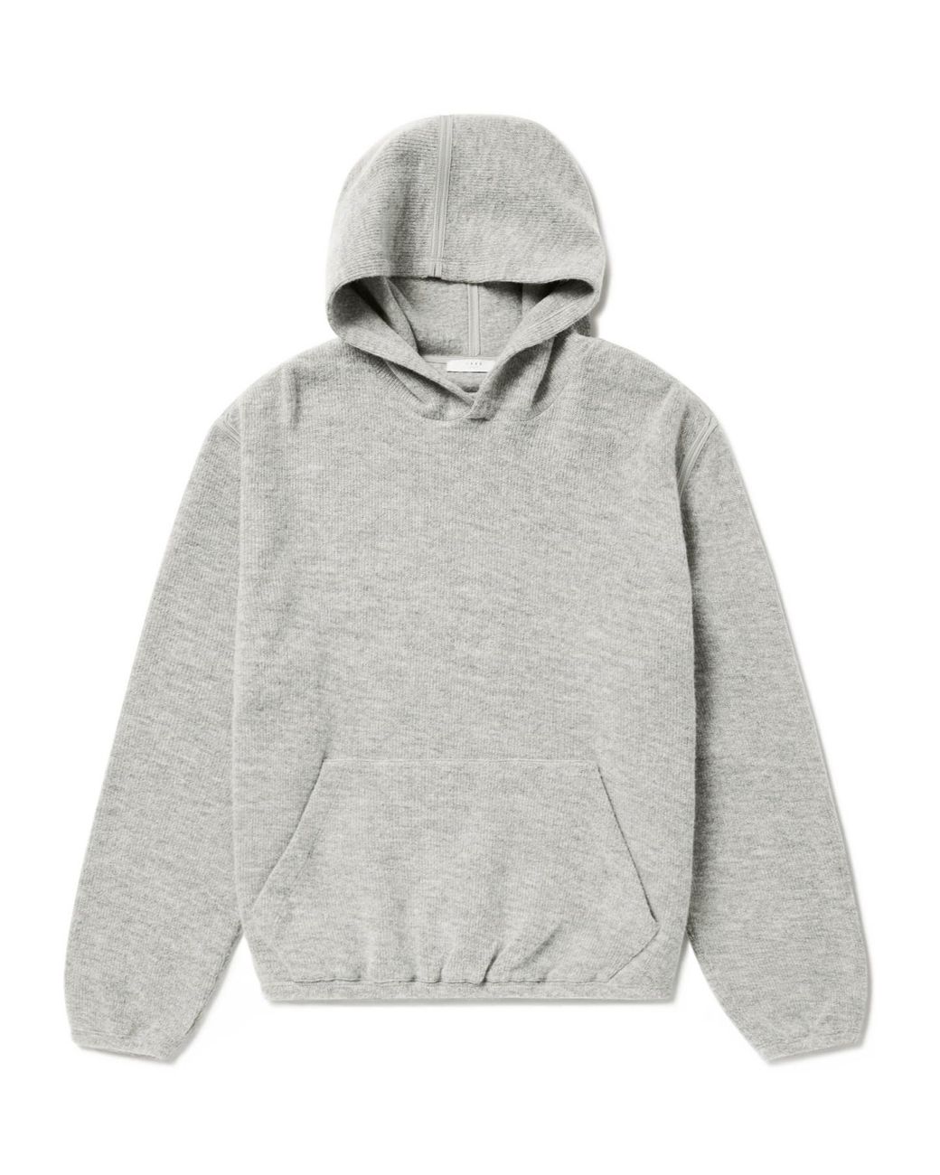 1989 STUDIO Gray Snap Detail Knitted Sweater for men