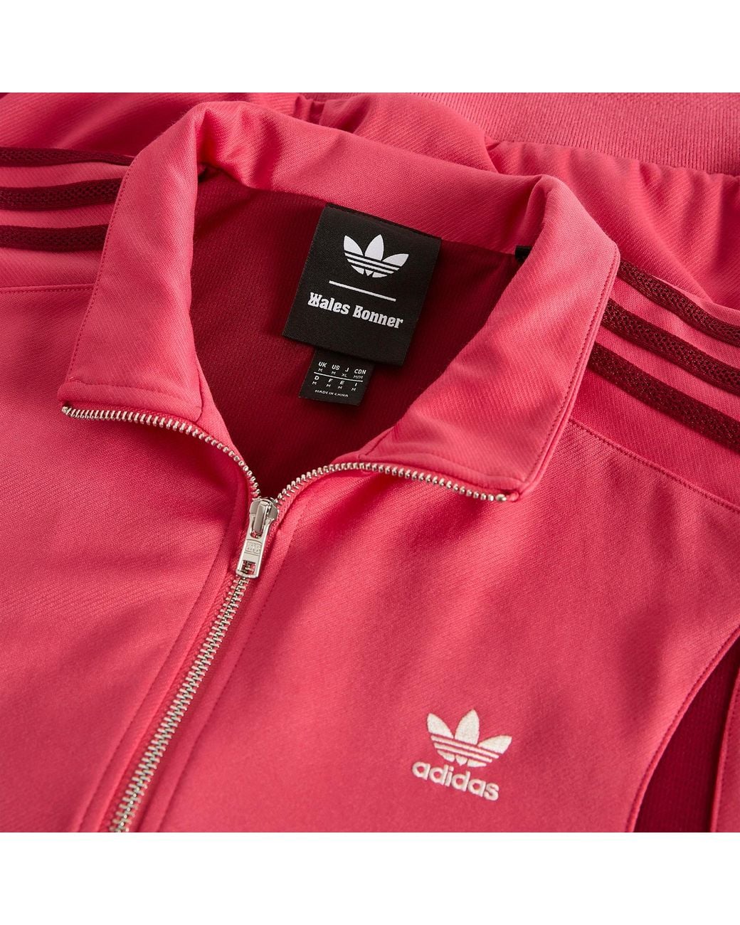 Wales Bonner Red X Adidas Originals Collaboration Sports Jacket for men