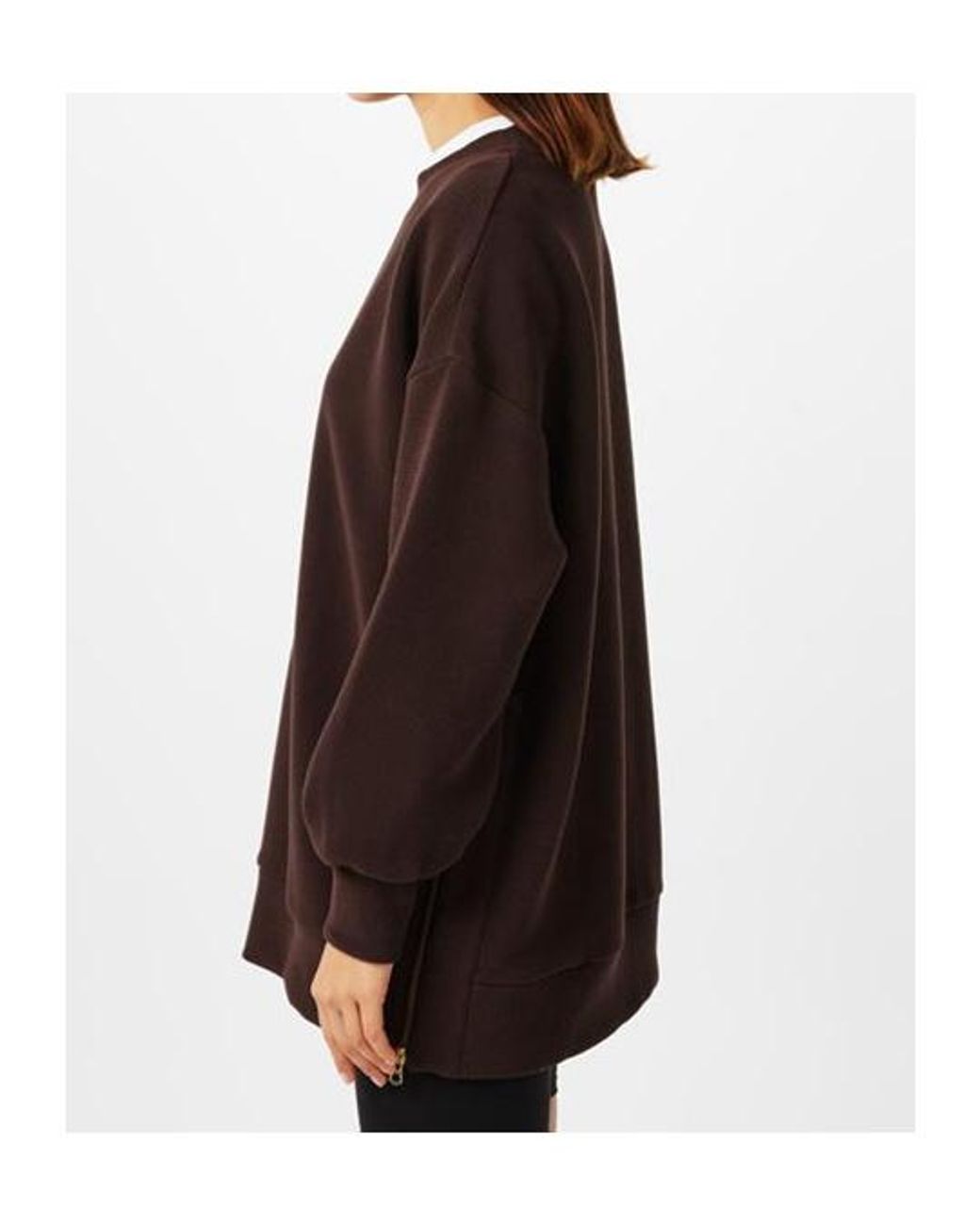 Varley Brown Mae Boyfriend Sweatshirt