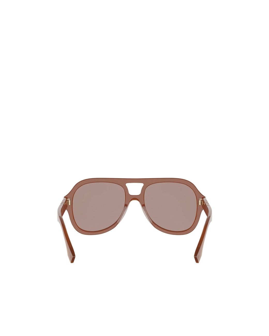Fendi Pink Eyewear Pilot Frame Sunglasses