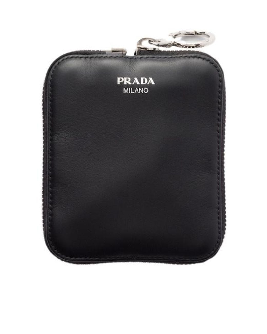 Prada Black Re-Nylon And Leather Foldable Mini Duffel Bag