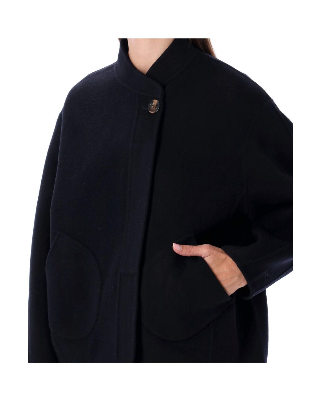 Soeur Blue Windsor Short Coat