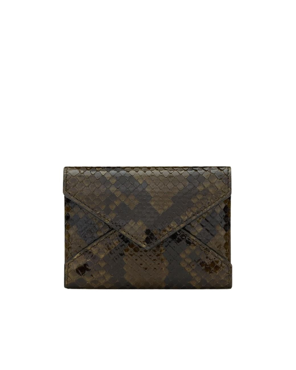 Saint Laurent Black Letter Card Case for men