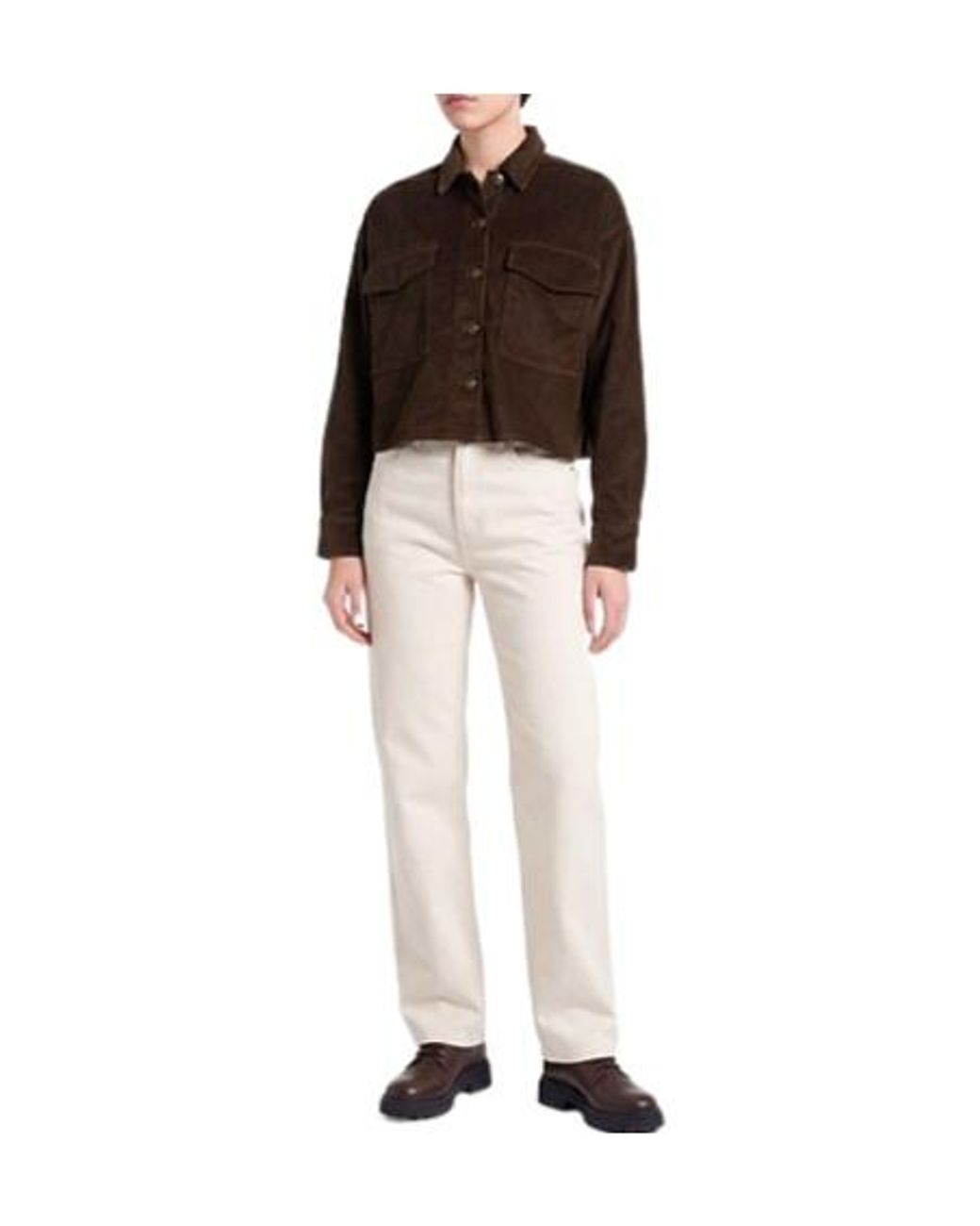 Rag & Bone Brown Corduroy Shirt