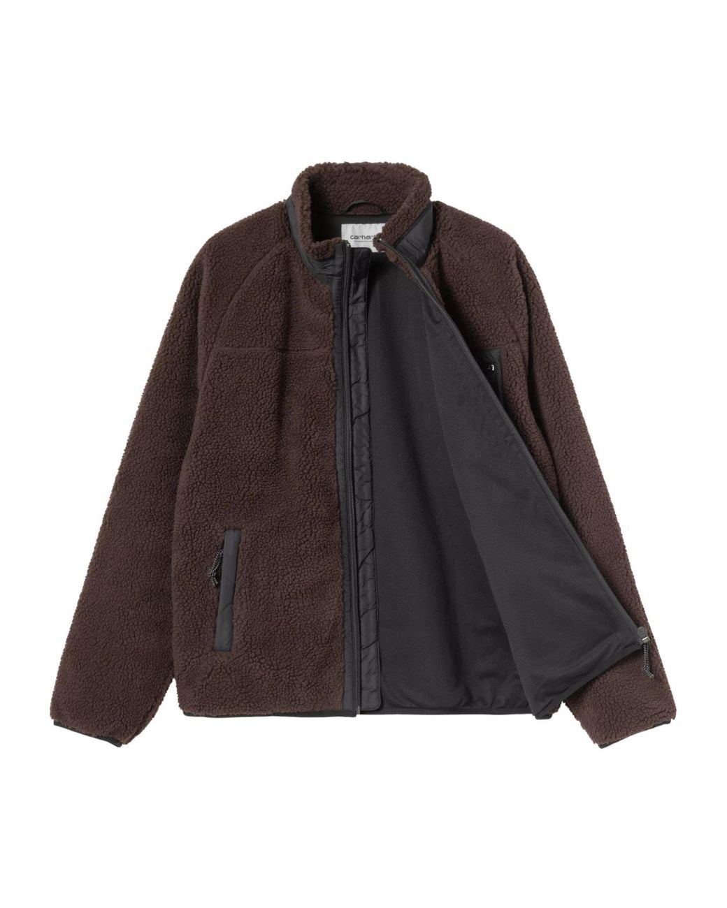 Carhartt Brown Prentis Liner Fleece Jacket for men
