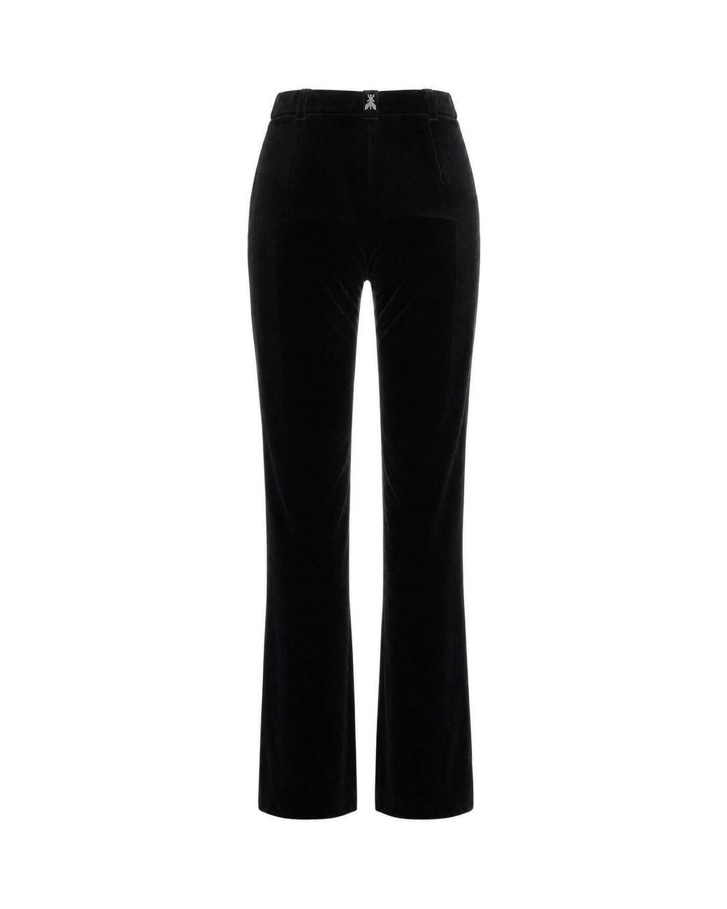 Patrizia Pepe Black High-Waisted Casual Trousers
