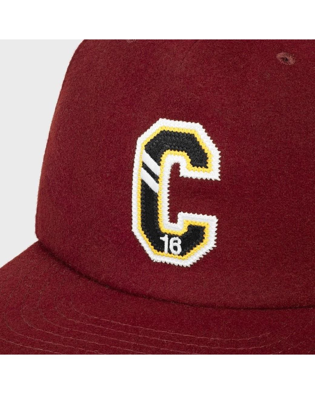 Céline Red Trucker Cap for men