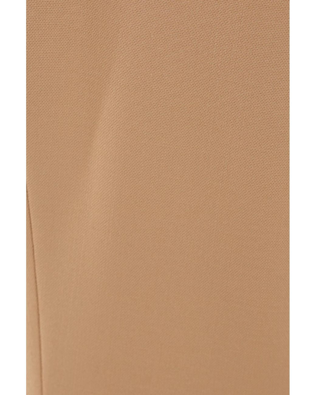 Chloé Natural Chloé Cropped Bootcut Pants