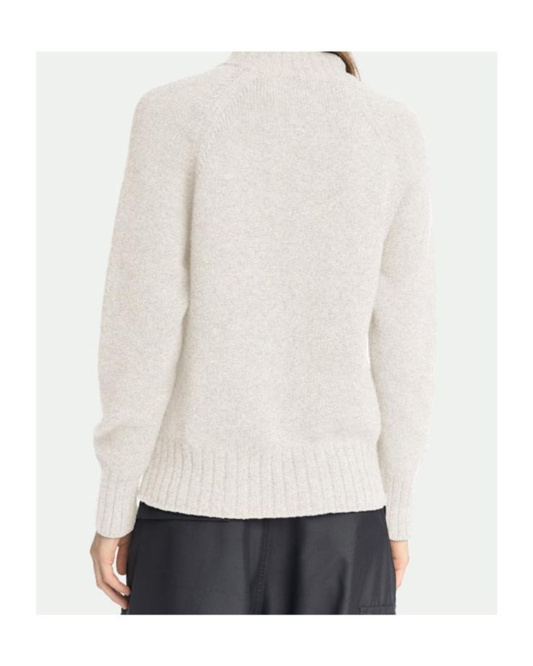 Malo White Zip Raglan Bomber
