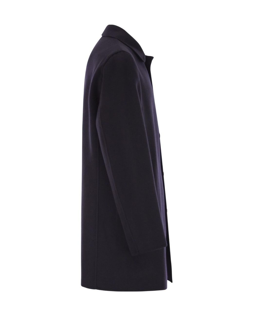 Paltò Blue Paltò Alfredo Single Breasted Coat for men