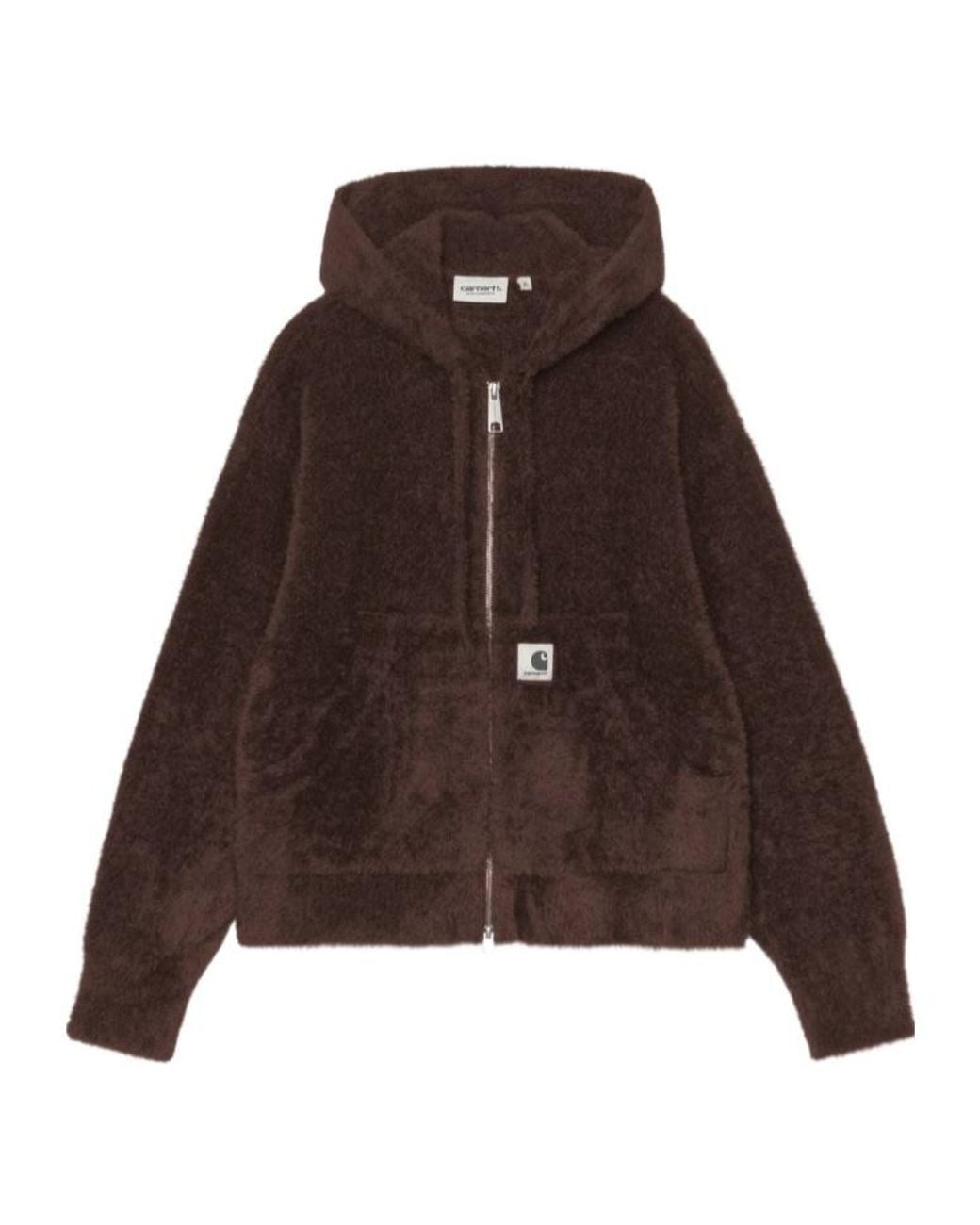Carhartt Brown Maine Active Faux Fur Jacket