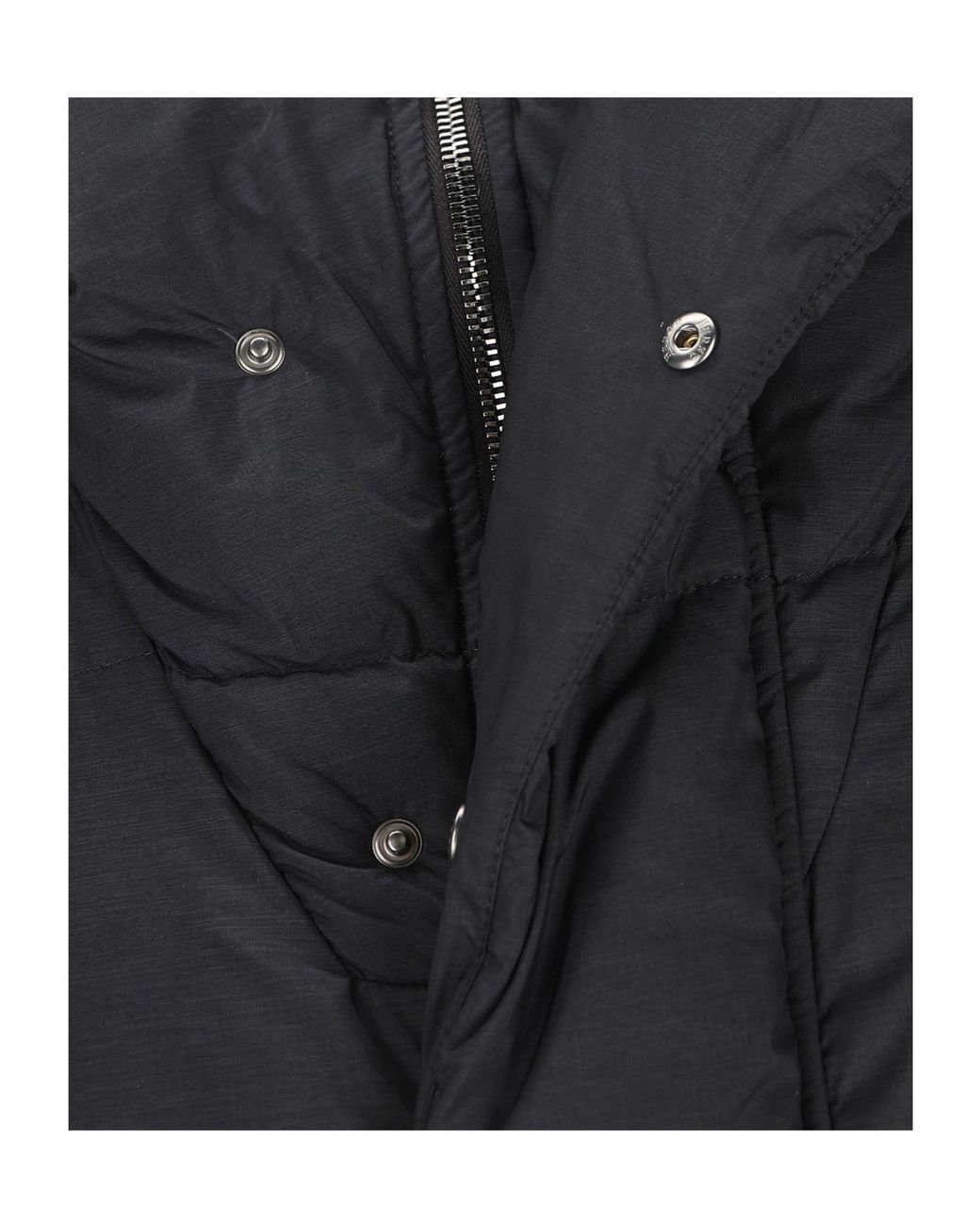 Herno Blue Quilted Hooded Padded Coat for men