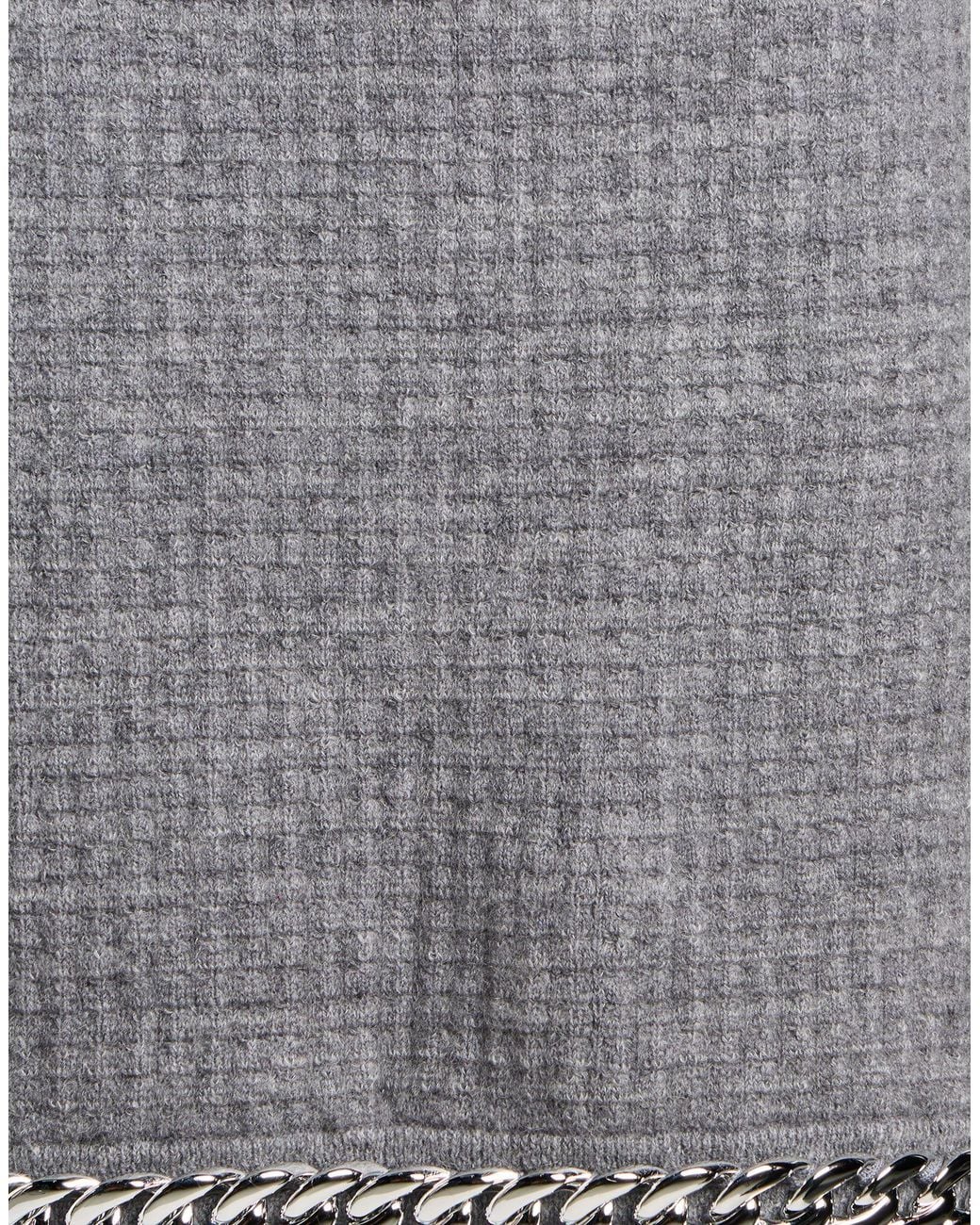 Tory Burch Gray Mid-Length Knitted Pencil Skirt