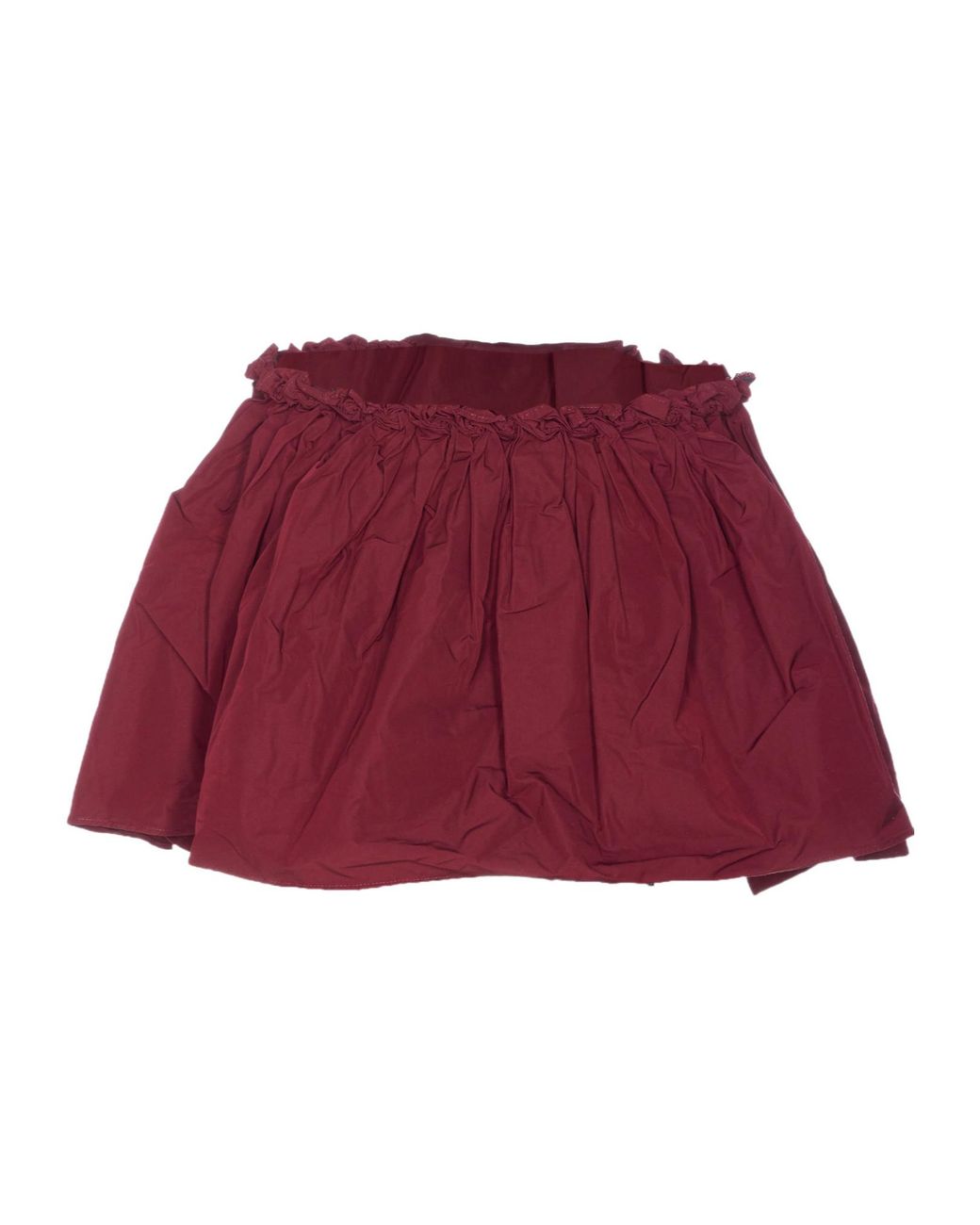 ShuShu/Tong Red Shushu/Tong Floral Elasticized Mini Skirt