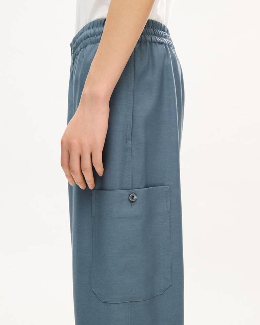 KENZO Blue Cargo Jogpants for men