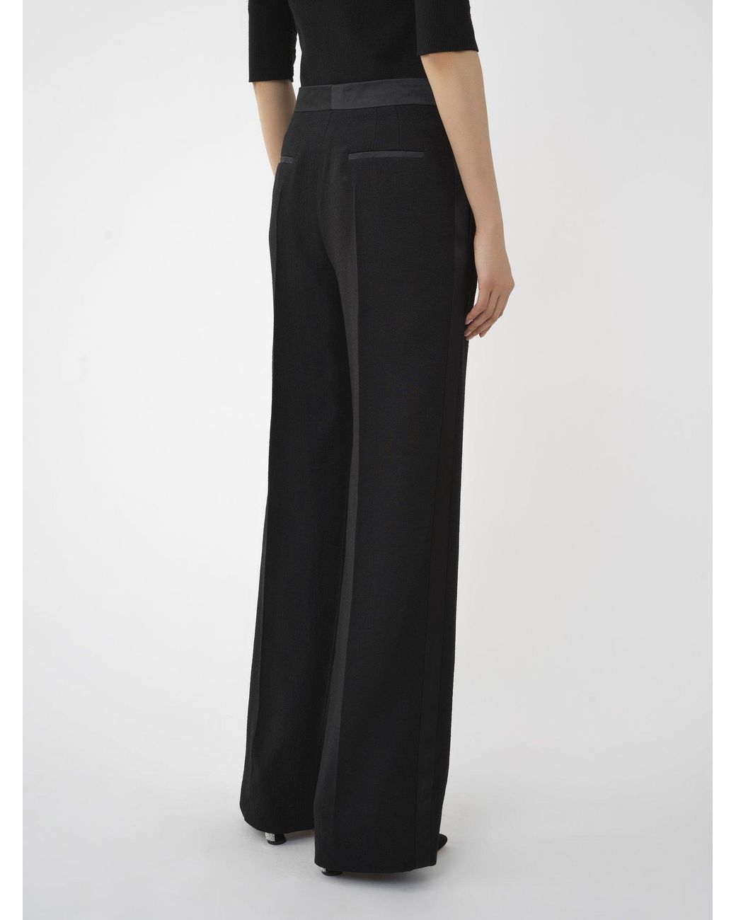 Chloé Black Chloé Straight-Leg Trousers