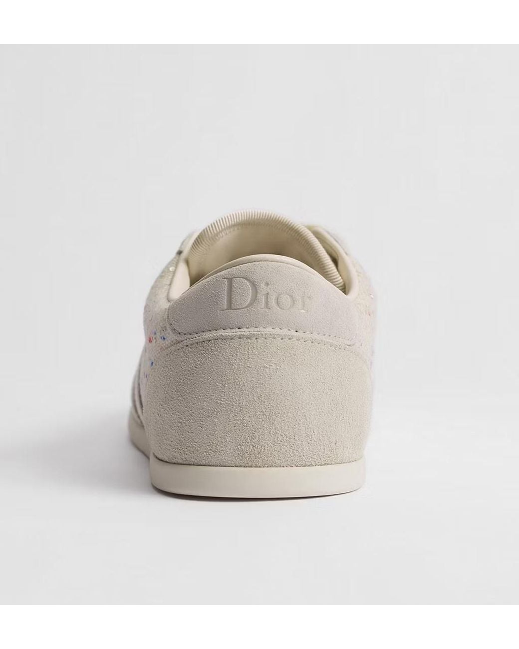 Dior White Ribbon Sneaker